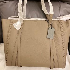 AllSaints Raye Leather Tote